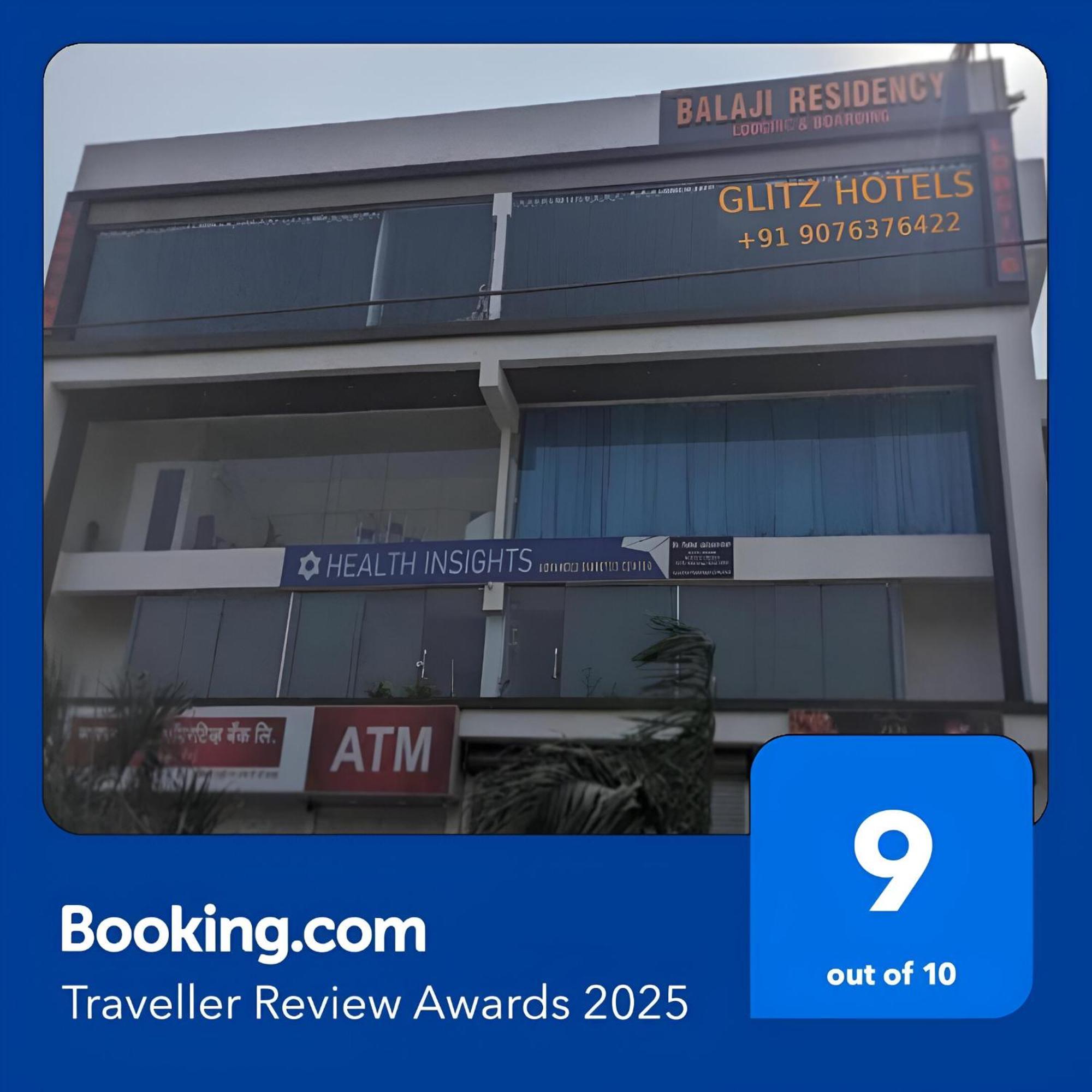 New Balaji Residency By Glitz Hotels Ulhāsnagar Exteriör bild